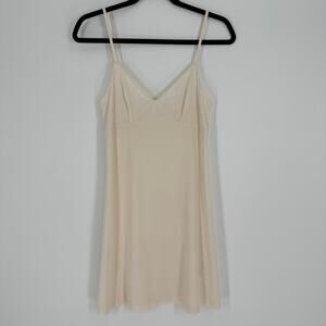 ZIMMERMANN Off White Slip Dress Lace Trim Adjustable Straps NWOT Womens 1